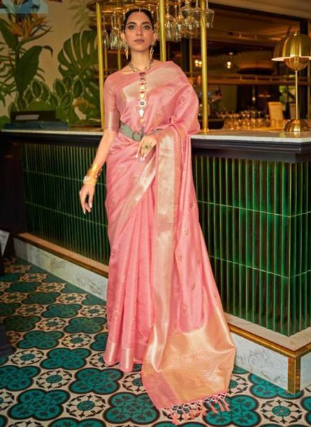 Pink Colour RAJTEX KAYRAA Fanct Designer Wedding Wear Heavy Latest Saree Collection 274005